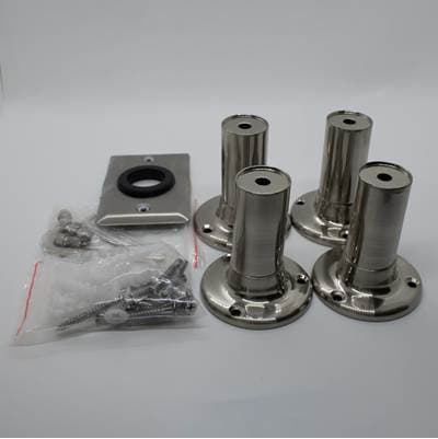 Amba Products Traditional Bracket Pack - Brushed Nickel