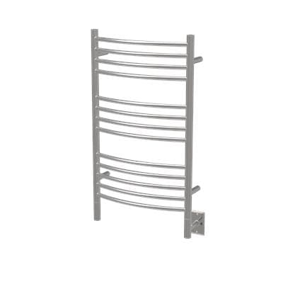Amba Products Jeeves Model C Curved 13 Bar Hardwired Towel Warmer - Polished