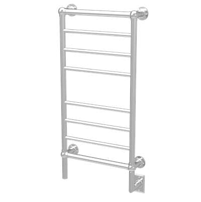 Amba Products Traditional Model T-2040 8 Bar Hardwired Towel Warmer - Polished Nickel