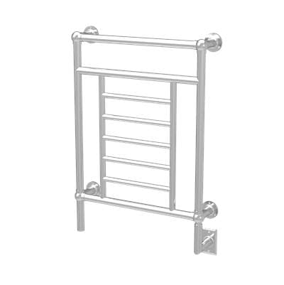 Amba Products Traditional Model T-2536 8 Bar Hardwired Towel Warmer - Polished Nickel