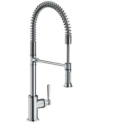 Axor Montreux Semi-pro Kitchen Faucet 2-Spray, 1.75 GPM - Chrome