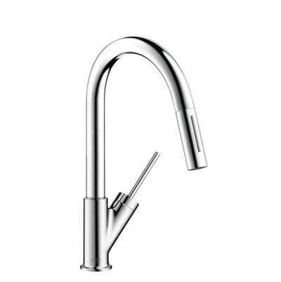 Axor Starck Prep Kitchen Faucet 2-Spray Pull-down, 1.75 GPM - Chrome