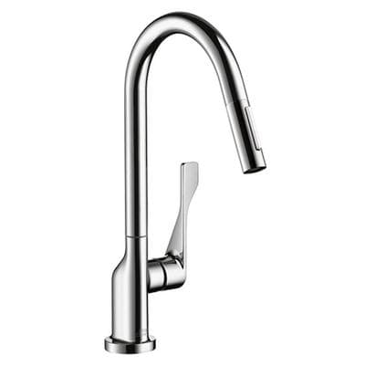 Axor Citterio Higharc Kitchen Faucet 2-Spray Pull-down, 1.75 GPM - Chrome