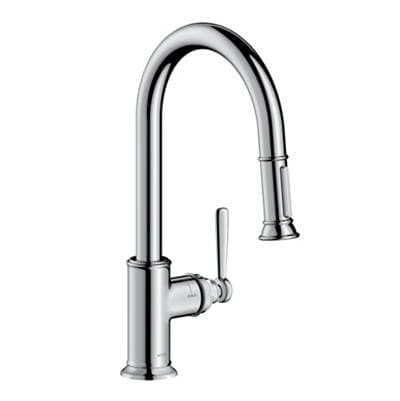 Axor Montreux Higharc Kitchen Faucet 2-Spray Pull-down, 1.75 GPM - Chrome
