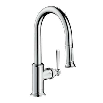 Axor Montreux Prep Kitchen Faucet 2-Spray Pull-down, 1.75 GPM - Chrome