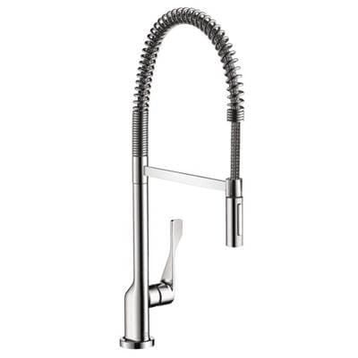 Axor Citterio Semi-pro Kitchen Faucet 2-Spray, 1.5 GPM - Chrome