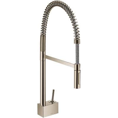 Axor Starck Semi-pro Kitchen Faucet 2-Spray, 1.75 GPM - Polished Nickel