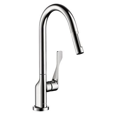Axor Citterio Higharc Kitchen Faucet 2-Spray Pull-down, 1.5 GPM - Chrome