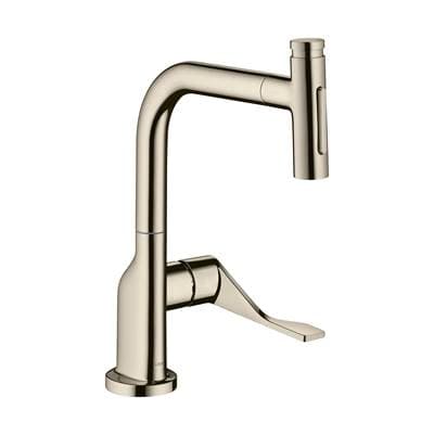 Axor Citterio Kitchen Faucet Select 2-Spray Pull-out, 1.75 GPM - Polished Nickel