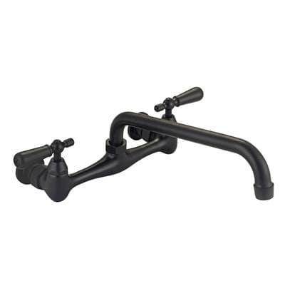 Barclay Dollie Wall Mount,lever Handle 10'' Spout W/ceramic Disc, MB - Matte Black