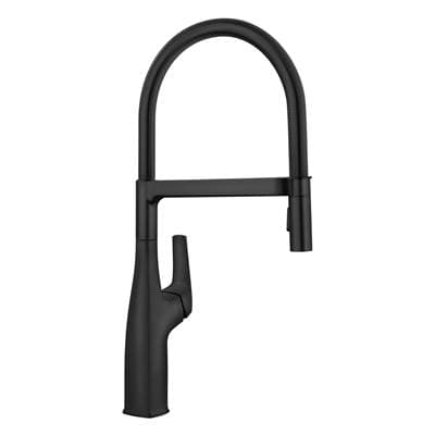 Blanco Rivana Semi-pro Pull-down Dual-spray Kitchen Faucet - Matte Black