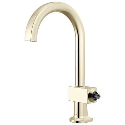 Brizo Frank Lloyd Wright Bar Faucet with Arc Spout - Less Handle - Polished Nickel