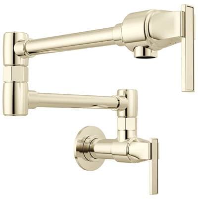 Brizo Frank Lloyd Wright Wall Mount Pot Filler - Polished Nickel