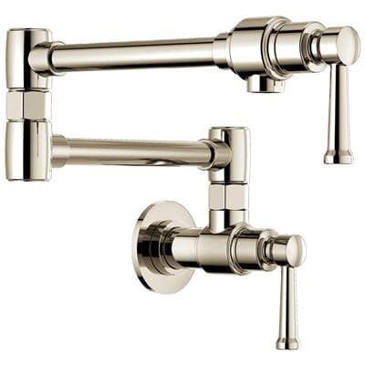 Brizo Artesso Wall Mount Pot Filler - Polished Nickel