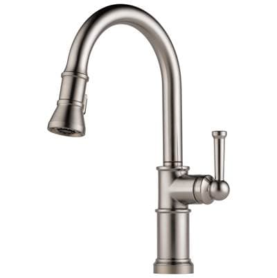 Brizo Artesso Single Handle Pull-down Kitchen Faucet - Stainless