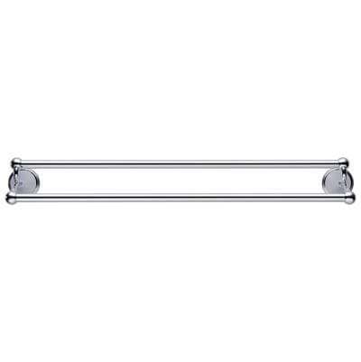 Brizo Traditional 24'' Double Towel Bar - Chrome