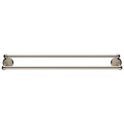 Brizo Traditional 24'' Double Towel Bar - Polished Nickel