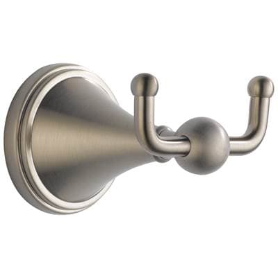 Brizo Traditional Double Robe Hook - Brushed Nickel