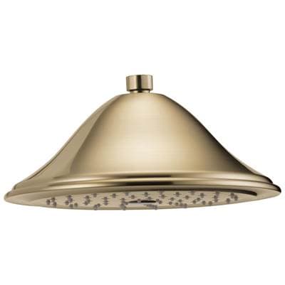 Brizo Traditional Round Raincan Showerhead - Luxe Gold