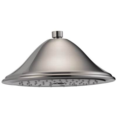 Brizo Traditional Round Raincan Showerhead - Luxe Nickel