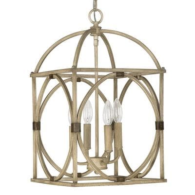 Capital Lighting 4 Light Foyer - French Oak