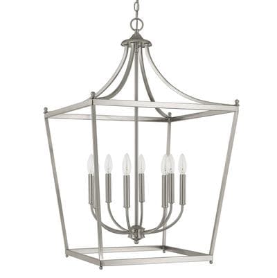 Capital Lighting 8 Light Foyer - Brushed Nickel