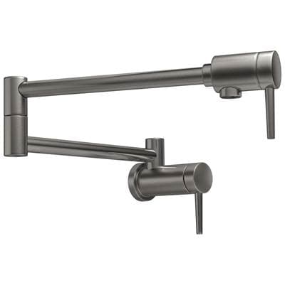 Delta Faucet Other Contemporary Pot Filler - Black Stainless
