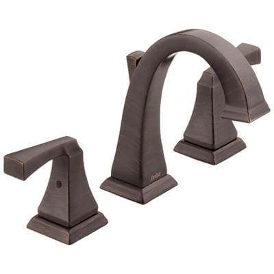 Delta Faucet DrydenE Two Handle Widespread Bathroom Faucet - Venetian Bronze