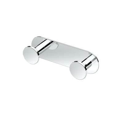 Gatco Glamour All Modern D1/2cor 6.5''L Double Robe Hook - Chrome