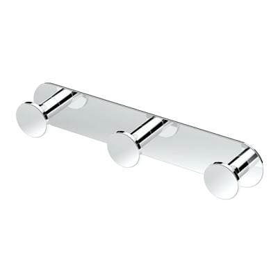 Gatco Glamour All Modern D1/2cor 11'' L Triple Robe Hook - Chrome