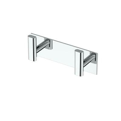 Gatco Elevate All Modern D1/2cor 6.5'' L Double Robe Hook - Chrome