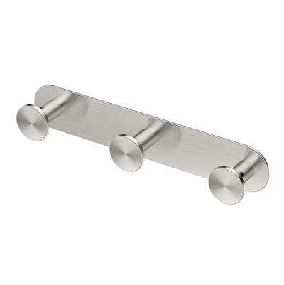 Gatco Glamour All Modern D1/2cor 11'' L Triple Robe Hook - Satin Nickel