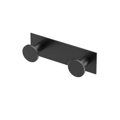 Gatco Glam All Modern D1/2cor 6.5'' L Double Robe Hook - Matte Black