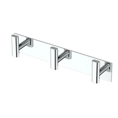 Gatco Elevate All Modern D1/2cor 11'' L Triple Robe Hook - Chrome