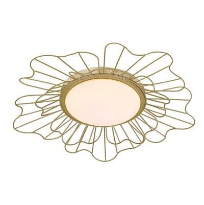 Golden Lighting Shepard 1-light Pendant in Modern Brass and Modern Brass Shade