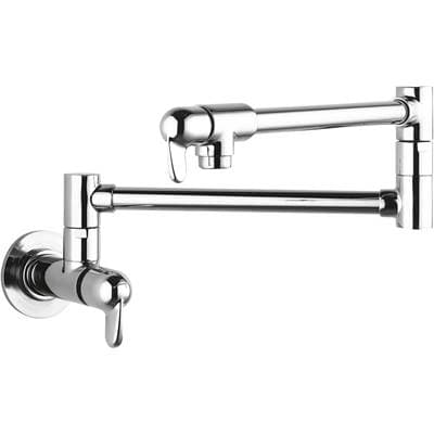 Hansgrohe Contemporary Wall-mounted Pot Filler - Chrome