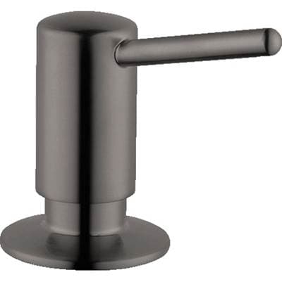 Hansgrohe Soap Dispenser, Contemporary - Brushed Black Chrome