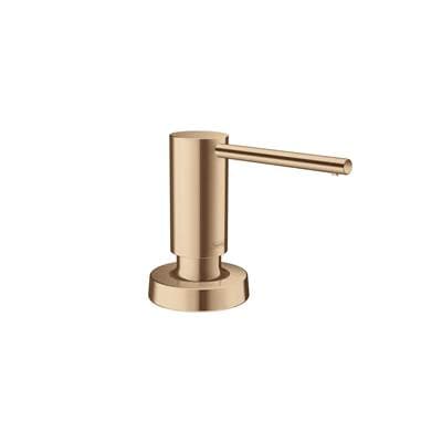 Hansgrohe Modern Soap Dispenser - Brushed Bronze