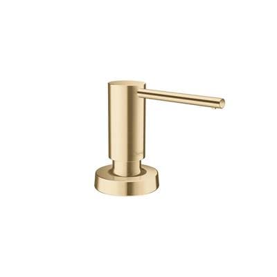 Hansgrohe Modern Soap Dispenser - Brushed Gold Optic