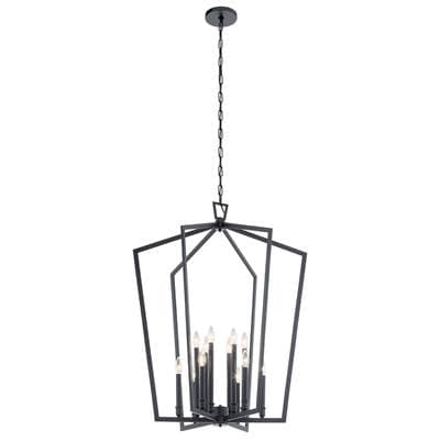 Kichler Lighting Foyer Chandelier 12Lt - Black