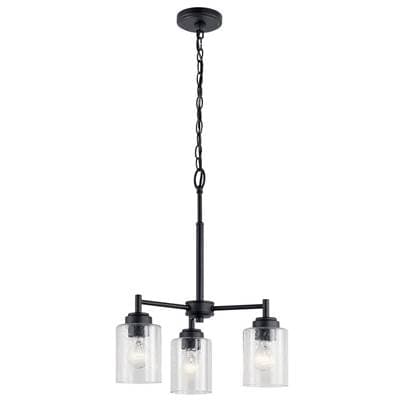 Kichler Lighting Mini Chandelier 3Lt - Black