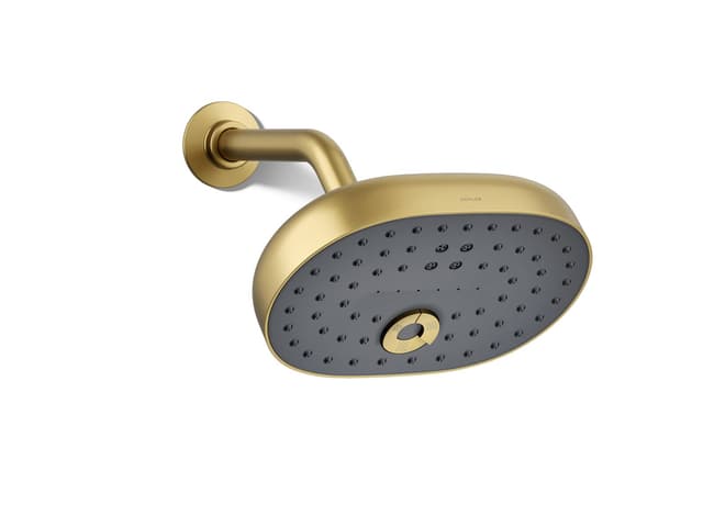 Kohler | Statement | Rainshower Shower Head - Vibrant Brushed Moderne Brass